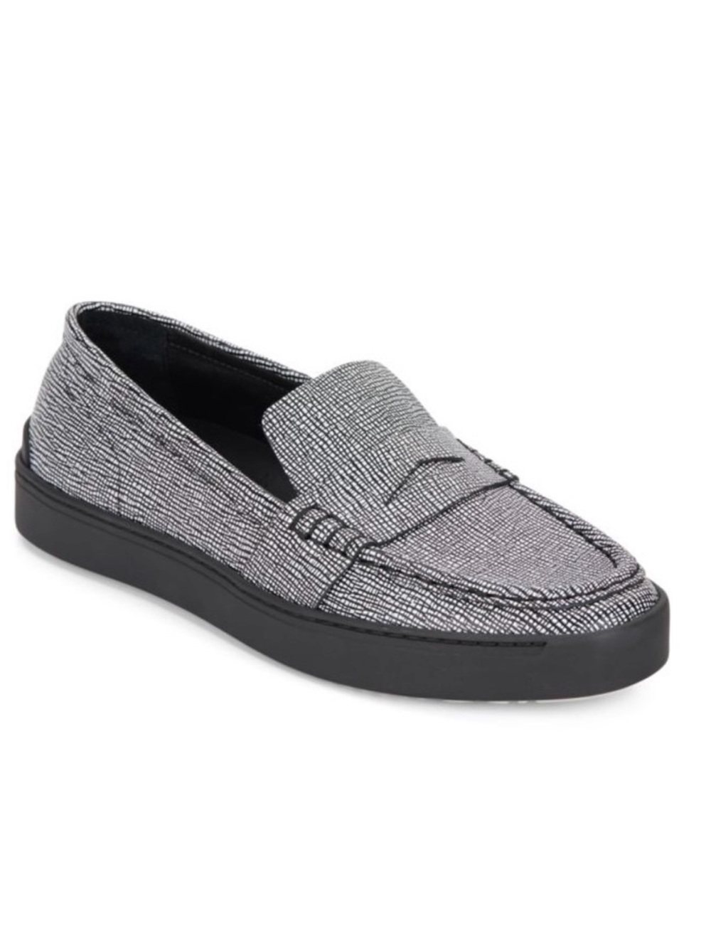 Rag & bone pattern black white loafers 9.5 Colby
